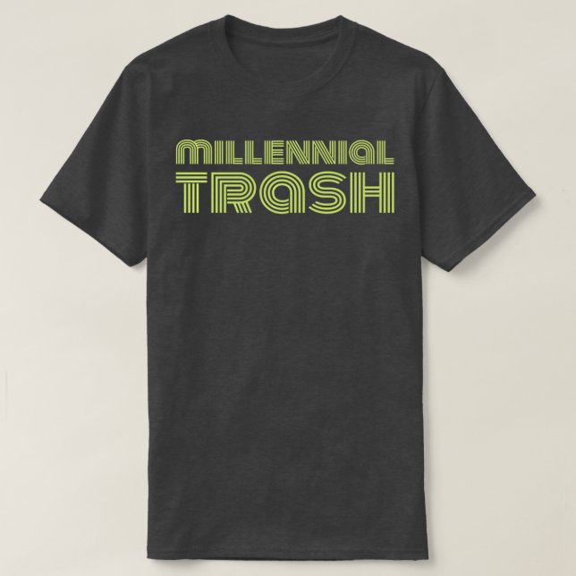 Millenniet Sopor T Shirt (Design framsida)
