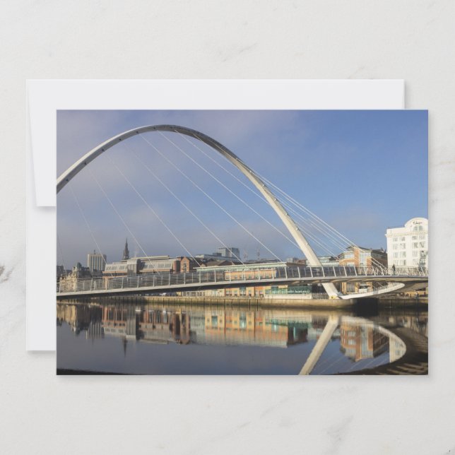 Millennium Bridge, Gateshead, Uk Julkort (Framsida)