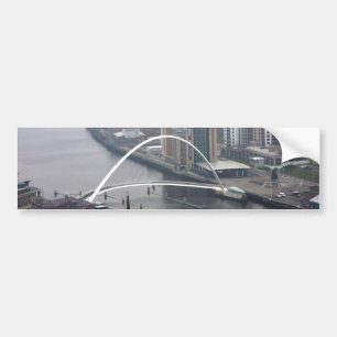 Millennium Bridge Newcastle on Tyne Bildekal