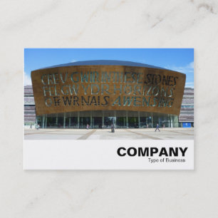 Millennium Center, Cardiff, Wales Visitkort