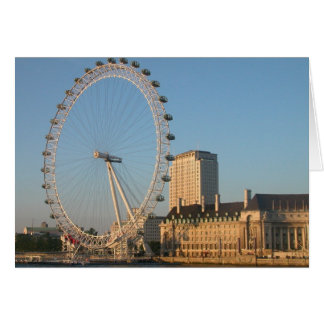 Millennium Öga London Hälsningskort