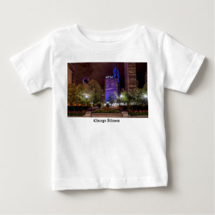Millennium Park Vår Season Night Småbarn Shirt T
