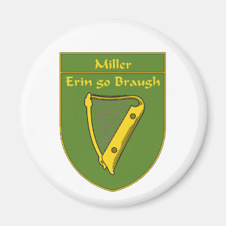 Miller 1798 Flagga Shield Magnet