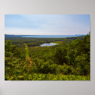 Miller Backe Lookout, Sleeping Bear Dunes NL Poster