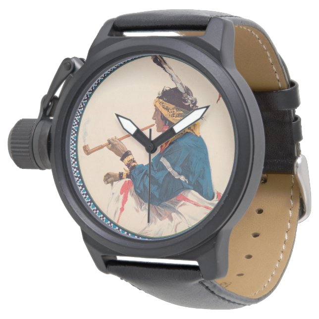 Miller Bros. 101 Ranch, Vilda western Circus Poste Armbandsur (Vinklad)