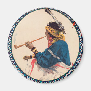 Miller Bros. 101 Ranch, Vilda western Circus Poste Magnet