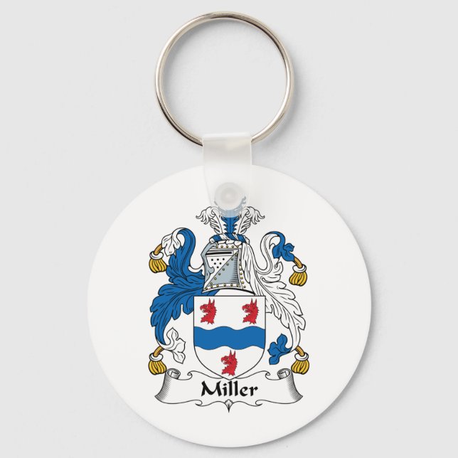 Miller Family Crest Nyckelring (Framsida)