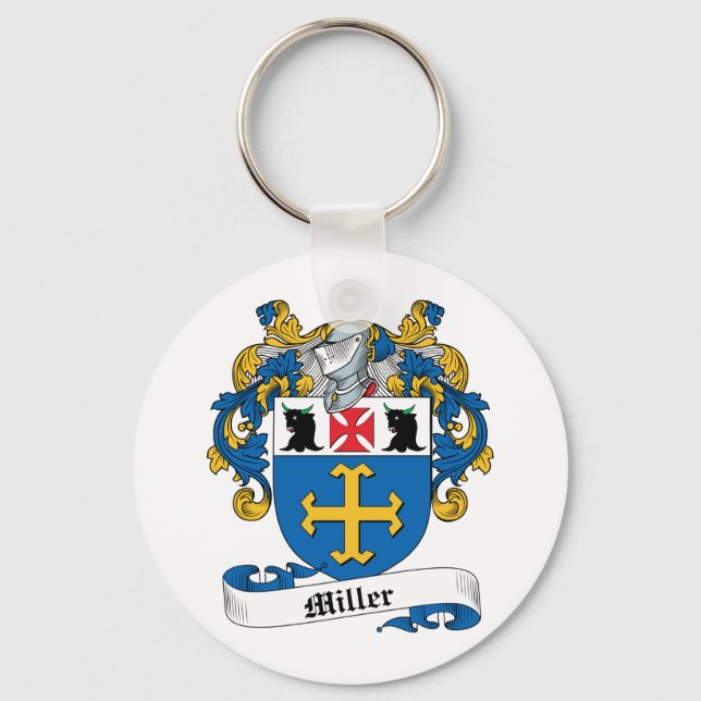 Miller Family Crest Nyckelring (Framsida)