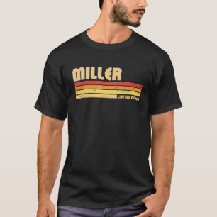 MILLER Funny Personlig Rubrik Profession Birthda T Shirt