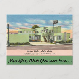 Miller Motor Hotel Apts. Vykort