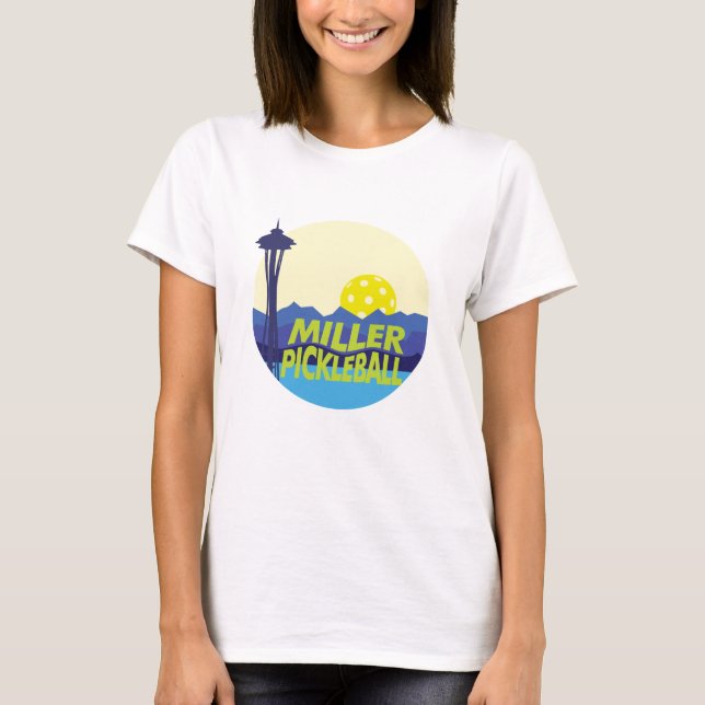 Miller Pickleball T Shirt (Framsida)