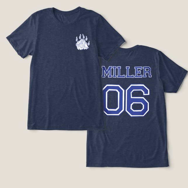 Miller shirt t shirt (Design fram och bak)