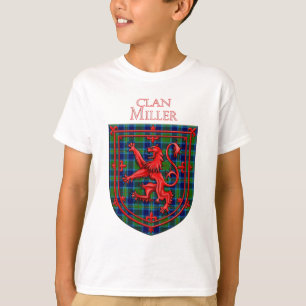 Miller Tartan Scottish Play Lejon Rampant T Shirt