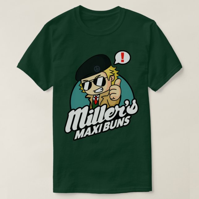 Millers Maxi Buns  T Shirt (Design framsida)