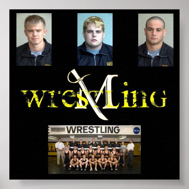 Millersville Wrestling Poster (Framsidan)