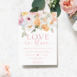 Millie Blommigt Kärlek i Möhippan Bloom Inbjudningar