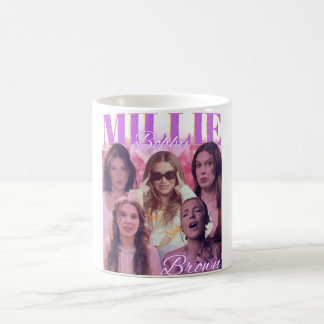 Millie Bobby Brown Aesthetic Collage Mug Kaffemugg