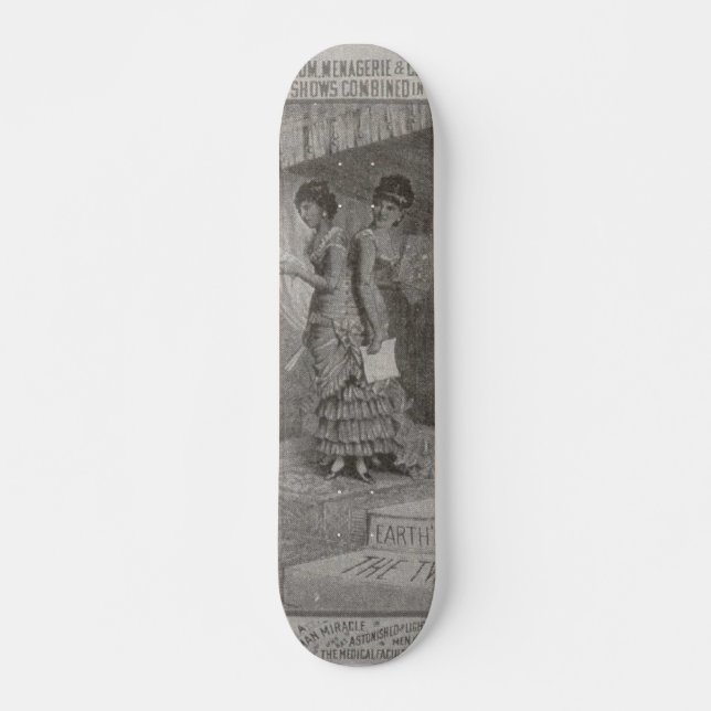 millie christine skateboard bräda 21,5 cm (Framsida)