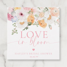 Millie Floral Love In Bloom Bröllopsdusch Gåvor Etiketter