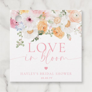 Millie Floral Love In Bloom Bröllopsdusch Gåvor Etiketter