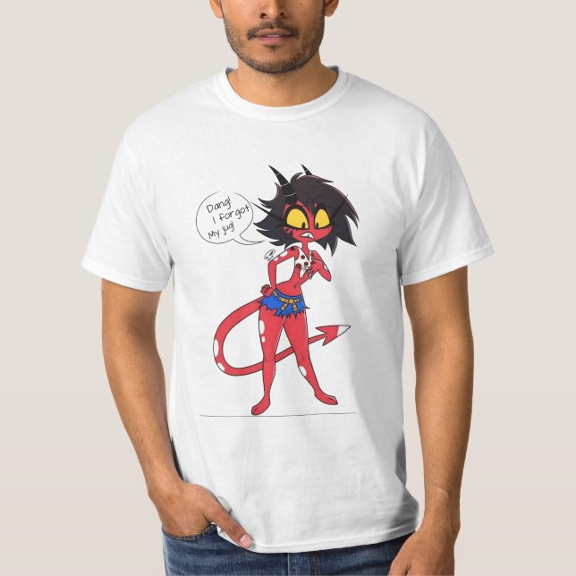 millie helluva chef tecknad t shirt (Framsida)