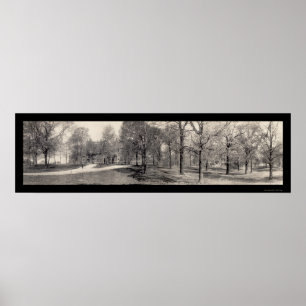 Millikin Universiteten IL Photo 1909 Poster