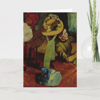 Millinery Shop- Degas Kort