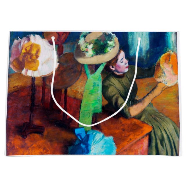 Millinery Shop, Edgar Degas (Framsidan)