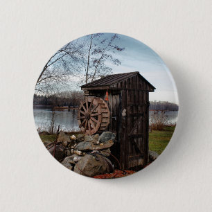 Milling om det gamla outhouse knapp