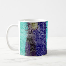 "Million Dollar Dreams" abstract art coffee mug Kaffemugg