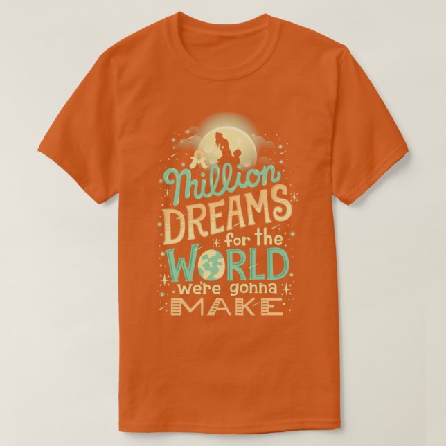 Million Dreams T Shirt (Design framsida)