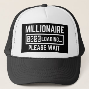 Millionaire-inläsning Vänta Keps