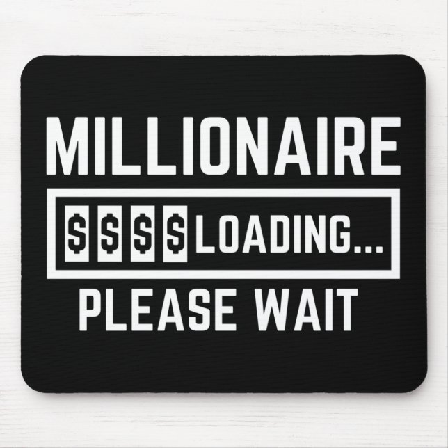Millionaire-inläsning Vänta Musmatta (Framsidan)