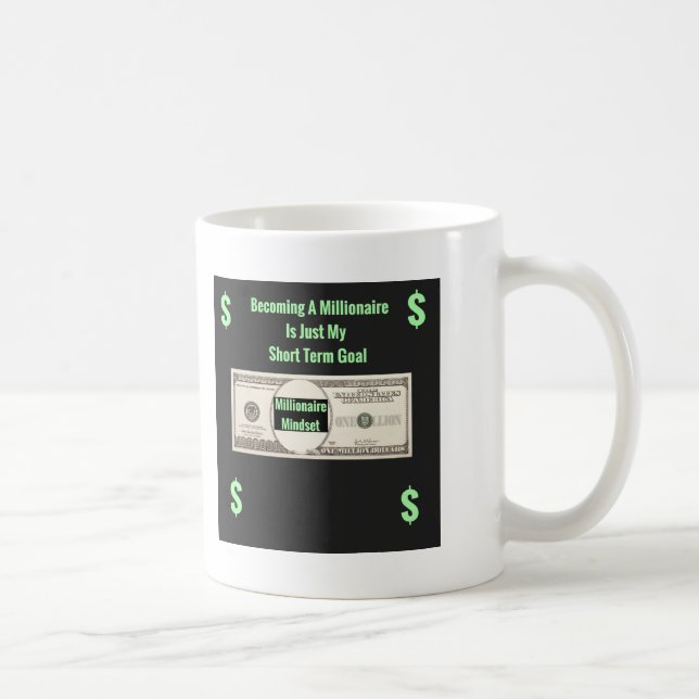 Millionaire Mindset Gift Mugg (Höger)
