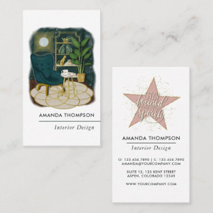 Millionaire Mindset Insida Designer Visitkort