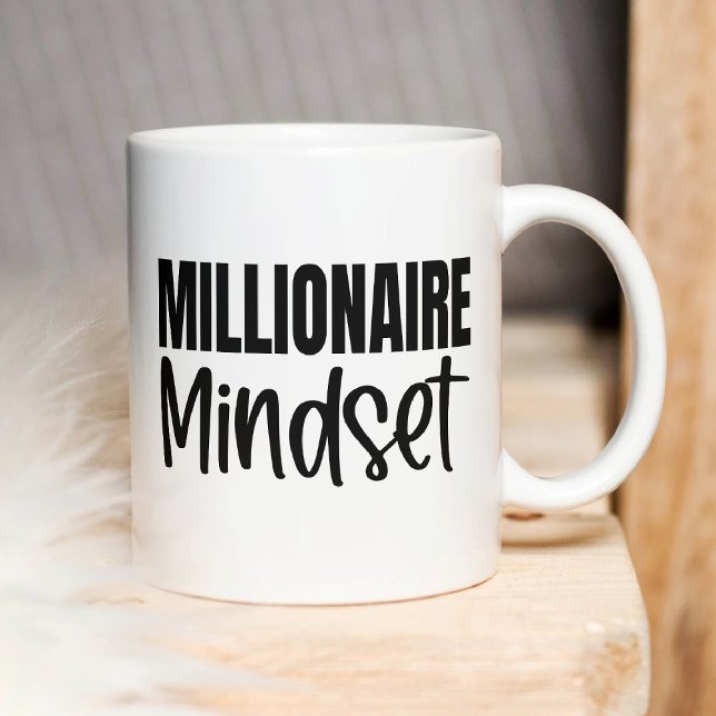 Millionaire Mindset Kaffemugg (Skapare uppladdad)