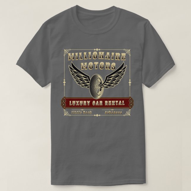 MILLIONAIRE MOTORS LITTLE STEN T SHIRT (Design framsida)
