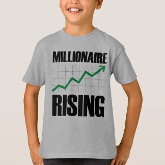 Millionaire Stigning-Kids-skjorta Tee Shirt