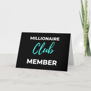 Millionaires Klubb Member Kort