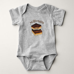 Millionaires Shortbröd Caramel Squares Slice T Shirt