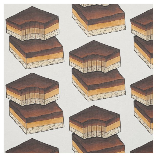 Millionaires Shortbröd Caramel Squares UK Food Tyg (Provkarta)