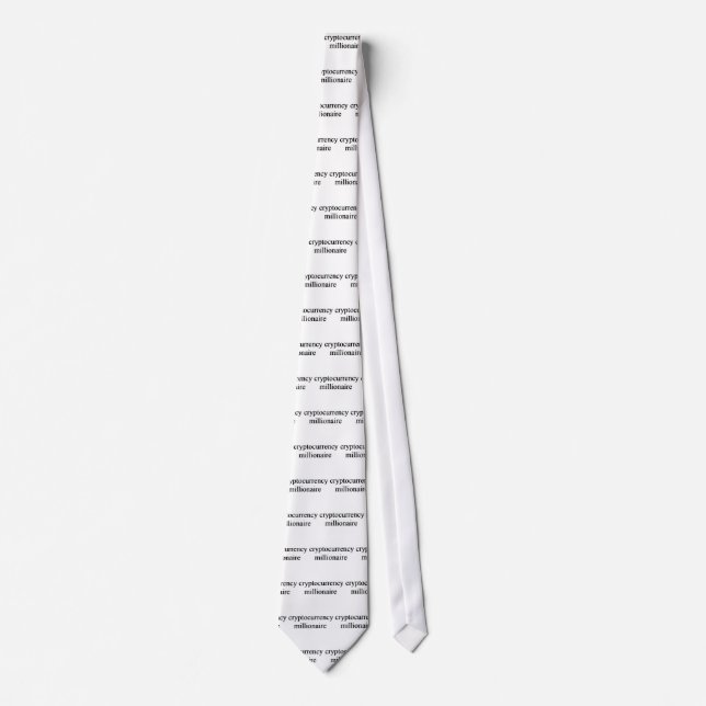 millionär kryptovaluta slips (Framsida)