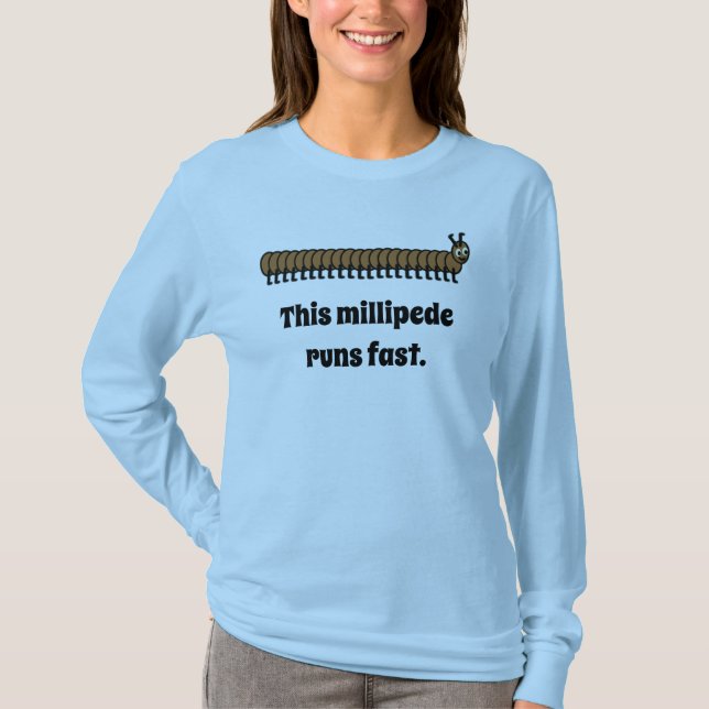 Millipede T Shirt (Framsida)