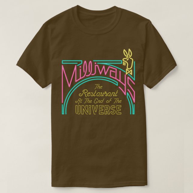 Milliways Restaurang T Shirt (Design framsida)