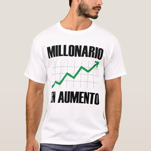Millonario en Aumento Manar apparee Tee (Framsida)