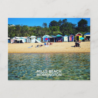 Mills Beach, Mornington Vykort