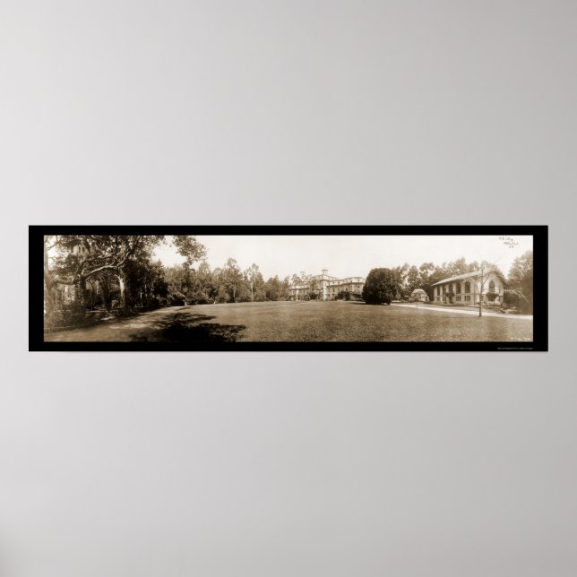 Mills College, CA Photo 1915 Poster (Framsidan)
