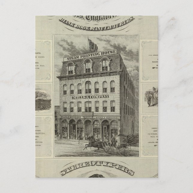 Mills & Company, Des Moines, Iowa Vykort (Framsida)
