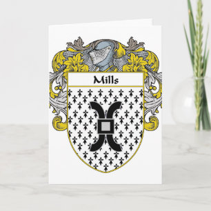 Mills Jackat av Arm (Mantled) Helgkort