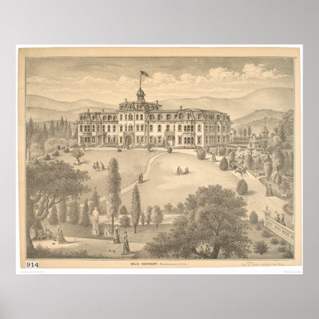Mills Seminary (1 070A) Poster (Framsidan)